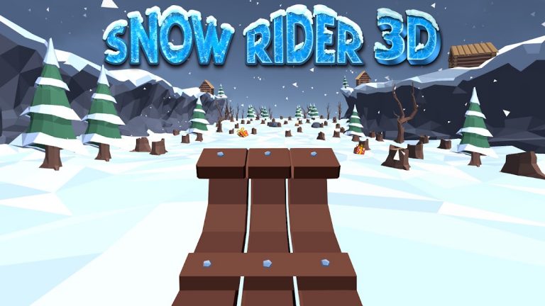 Snow Rider 3d для Android — скриншот 2