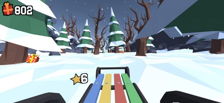 Snow Rider 3d ! для iOS — скриншот 3