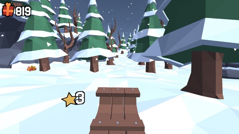Snow Rider 3d для Android — скриншот 3