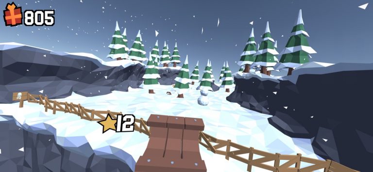 Snow Rider 3d ! для iOS — скриншот 4