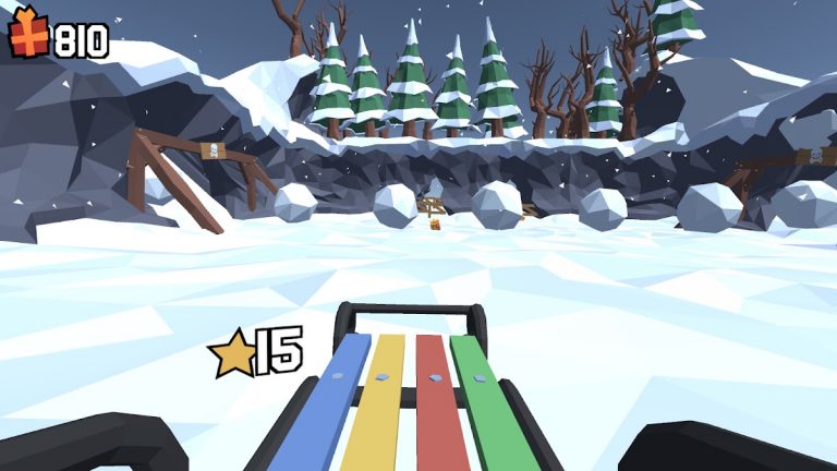 Snow Rider 3d для Android — скриншот 4