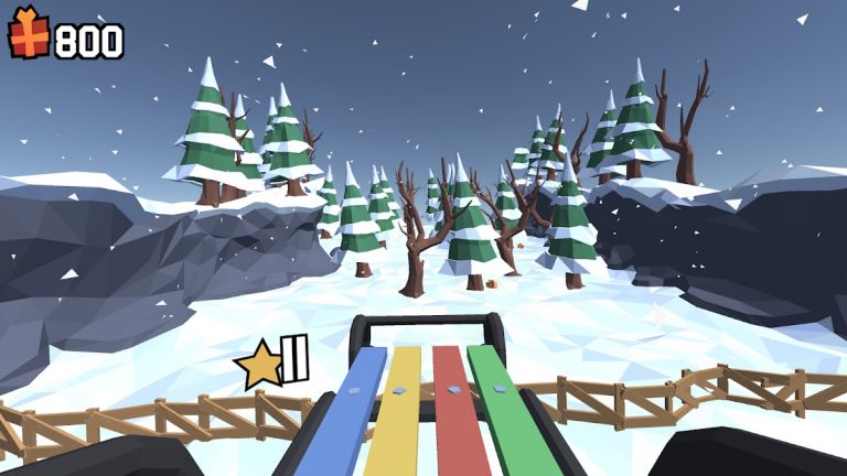Snow Rider 3d для Android — скриншот 5