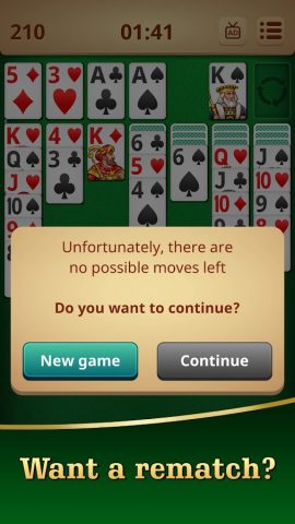 Solitare для Android — скриншот 5
