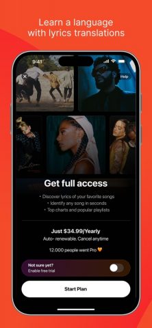 Song Finder : Music Identifier для iOS — скриншот 3