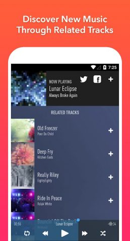 SongFlip Music Streamer Player для Android — скриншот 2