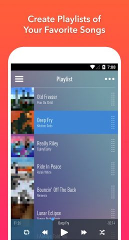 SongFlip Music Streamer Player для Android — скриншот 3