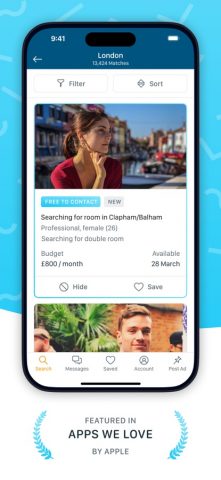 SpareRoom — Find Home Together для iOS — скриншот 3