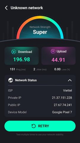 Speed Test 5G, Wifi — SpeedZen для Android — скриншот 4