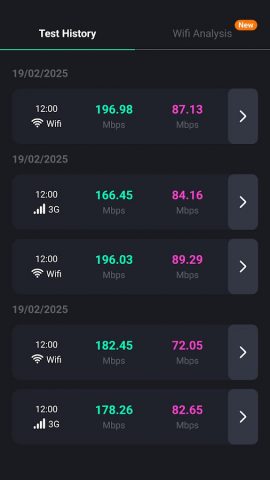 Speed Test 5G, Wifi — SpeedZen для Android — скриншот 5
