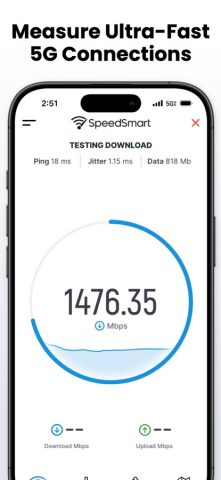 Speed Test SpeedSmart Internet для iOS — скриншот 3