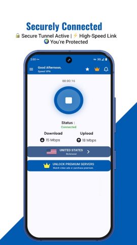 Speed VPN Pro : Fast VPN Proxy для Android — скриншот 2