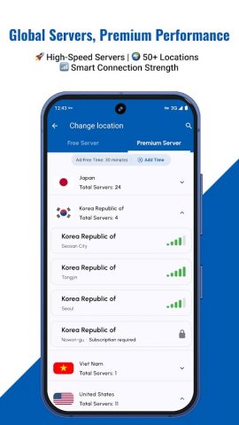 Speed VPN Pro : Fast VPN Proxy для Android — скриншот 3