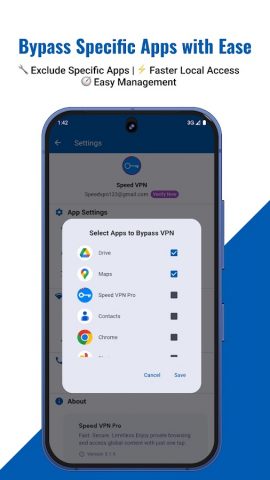 Speed VPN Pro : Fast VPN Proxy для Android — скриншот 5