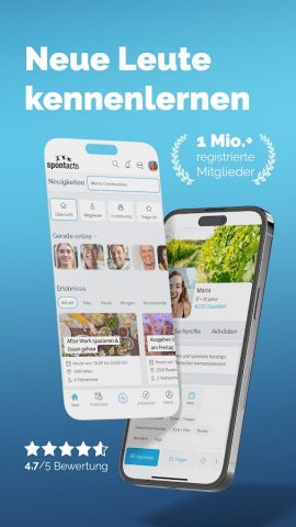 Spontacts: Aktivitäten & Leute для Android — скриншот 1