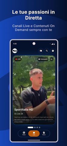 Sportitalia для Android — скриншот 1