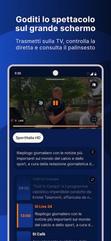 Sportitalia для Android — скриншот 3