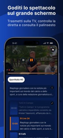 Sportitalia для iOS — скриншот 3