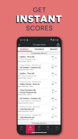 SportsEngine Tourney для Android — скриншот 4