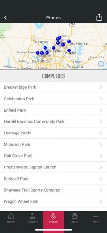 SportsEngine Tourney для iOS — скриншот 5