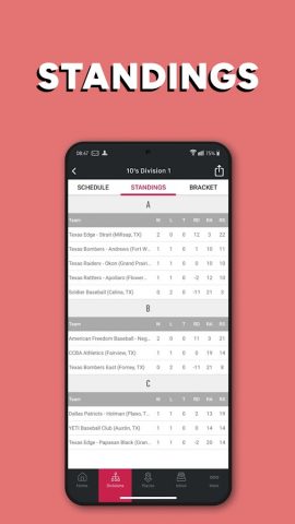 SportsEngine Tourney для Android — скриншот 5