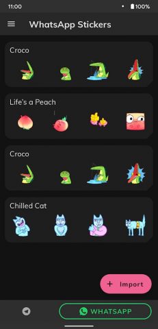 StickerConv for WA & Telegram для Android — скриншот 1
