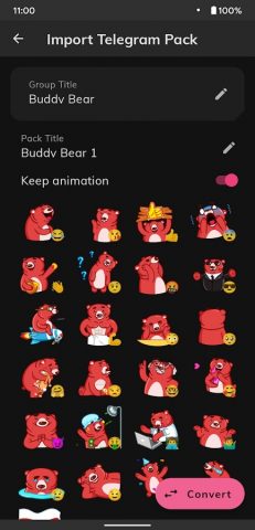 StickerConv for WA & Telegram для Android — скриншот 5