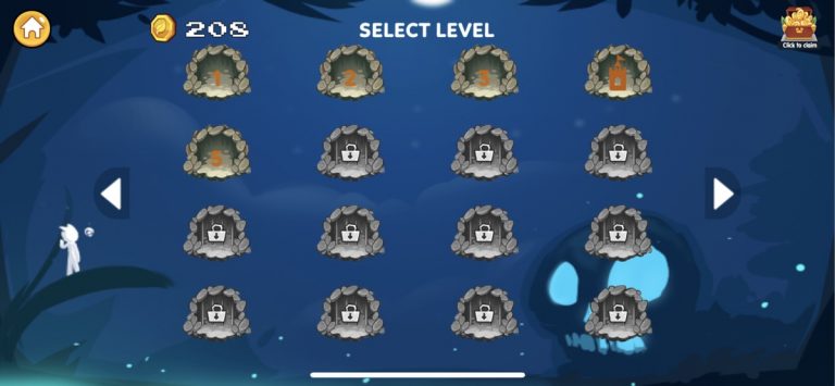 Stickman Warriors : Dark World для iOS — скриншот 2