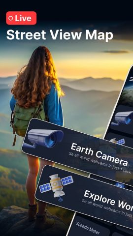Street View — Live Earth Map для Android — скриншот 1