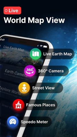 Street View — Live Earth Map для Android — скриншот 2