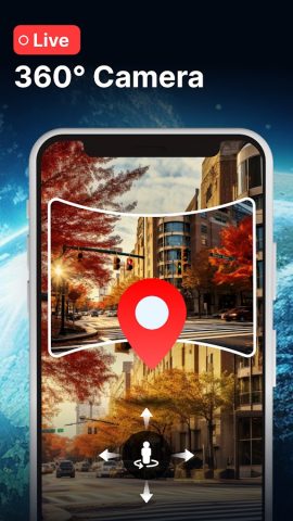 Street View — Live Earth Map для Android — скриншот 3