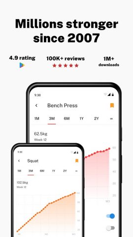 Stronglifts 5×5 Workout для Android — скриншот 3