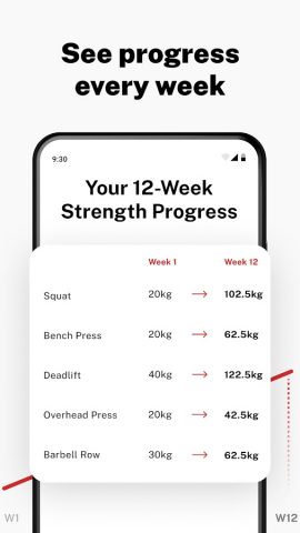 Stronglifts 5×5 Workout для Android — скриншот 5