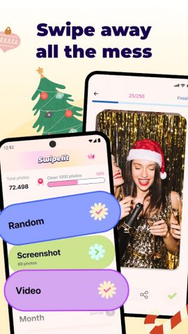 Swipe Photo Cleaner: Swipelit для Android — скриншот 1