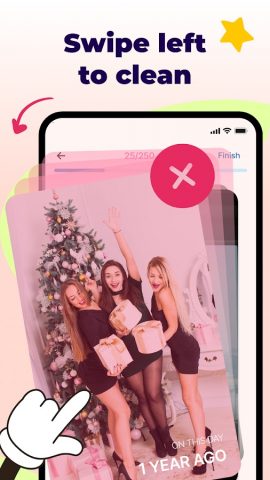Swipe Photo Cleaner: Swipelit для Android — скриншот 3