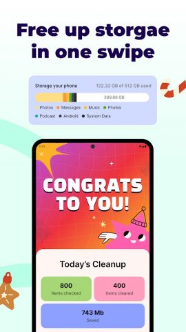 Swipe Photo Cleaner: Swipelit для Android — скриншот 5