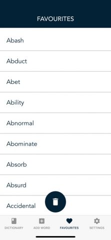 Synonyms Antonyms Dictionary для iOS — скриншот 4