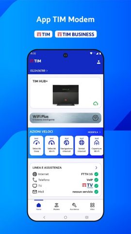 TIM Modem для Android — скриншот 1