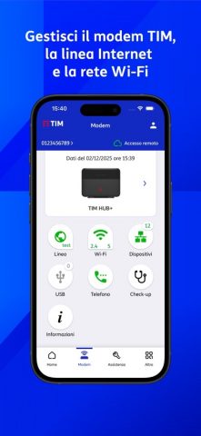 TIM Modem для iOS — скриншот 2