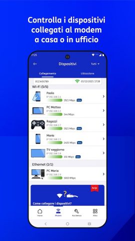 TIM Modem для Android — скриншот 3