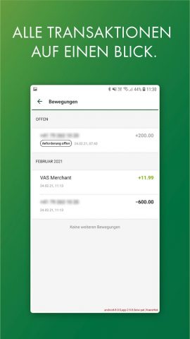 TKB TWINT для Android — скриншот 3