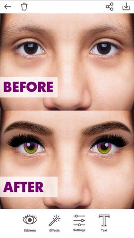 Цвет Глаз для Android — скриншот 3