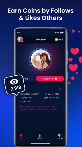 TTBoost: Get Likes & Followers для Android — скриншот 4