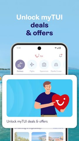 TUI: Holidays, Travel, Flights для Android — скриншот 2