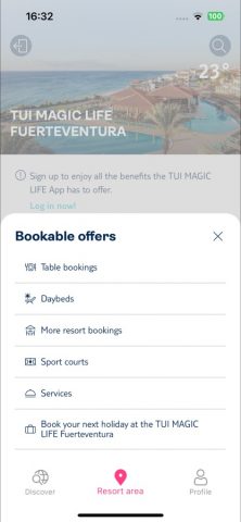 TUI MAGIC LIFE App для iOS — скриншот 4