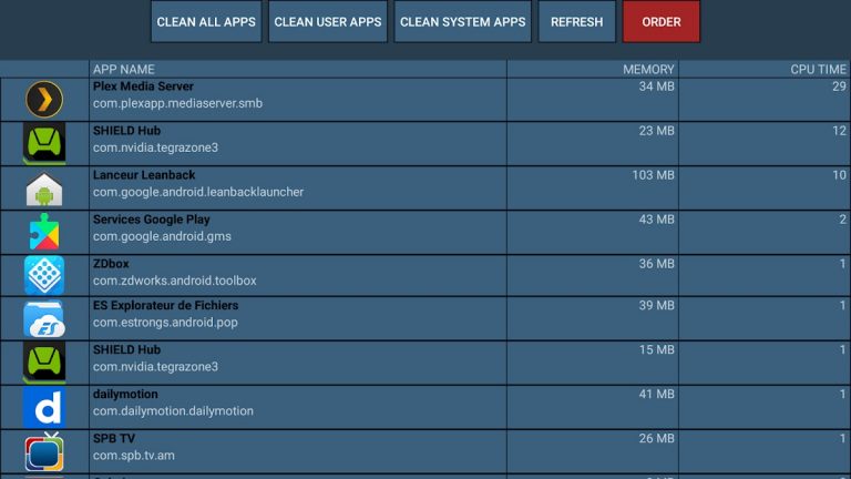 TV Memory Cleaner для Android — скриншот 5