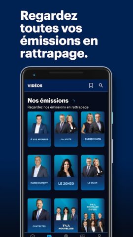 TVA Nouvelles для Android — скриншот 4