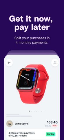 Tabby | Shop Now. Pay Later для iOS — скриншот 2