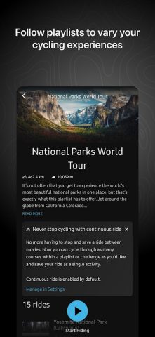 Tacx Training™ для Android — скриншот 4