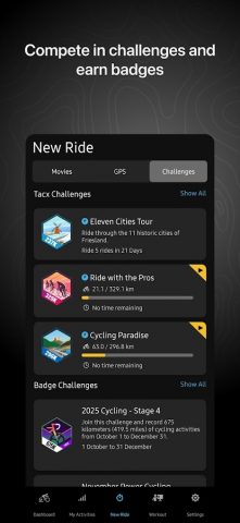 Tacx Training™ для Android — скриншот 5