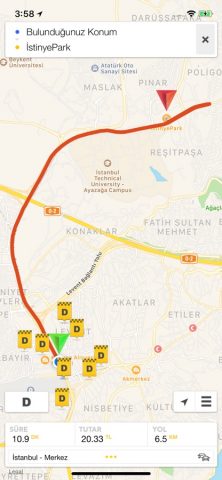 Taksimetre для iOS — скриншот 2